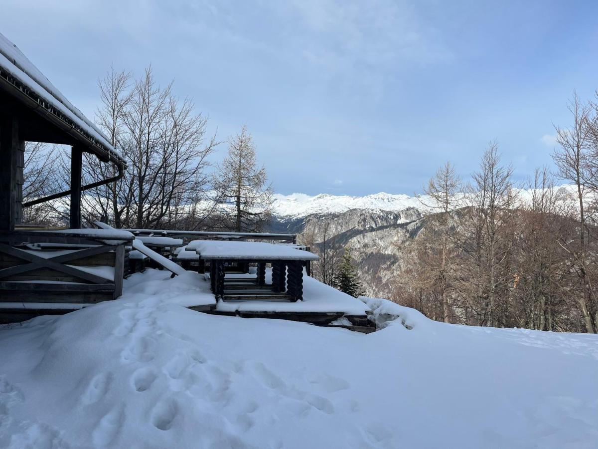 Chalet Burja At Vogel Mountain - Cable Car Access Or Hiking - Not Reachable With Car Bohinj Esterno foto